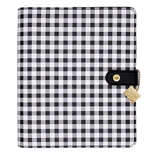 Pukka Pad, Carpe Diem A5 Planner with Weekly, Monthly Undated Inserts, 10 X 9.5 X 2 Inches, Buffalo Check