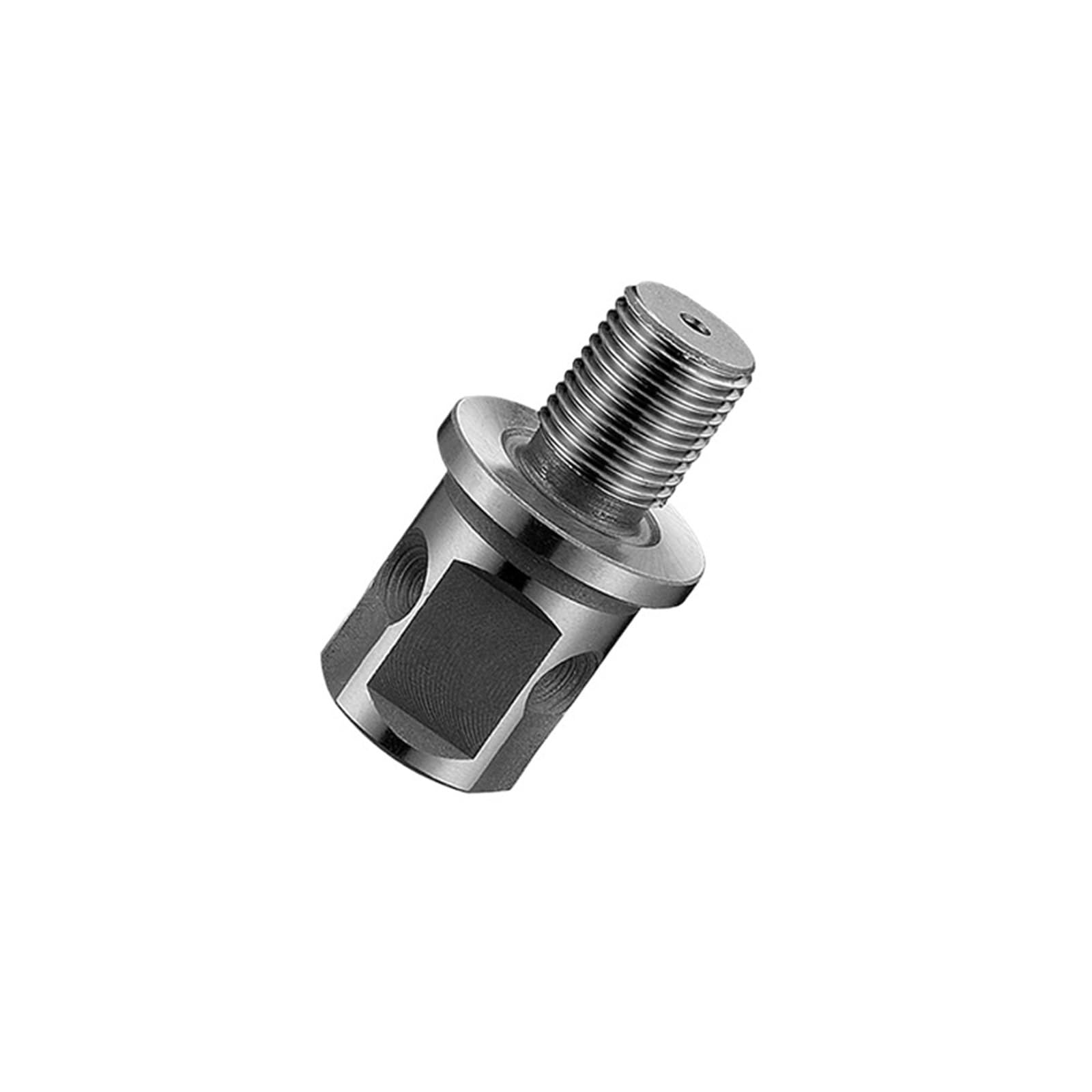 Adaptador de eje cónico Weldon/Universal/a B16 de 3/4" | Rosca de 1/2"-20UNF | Accesorio de portabrocas magnético for banco(Univer to 3-8-24UNF)