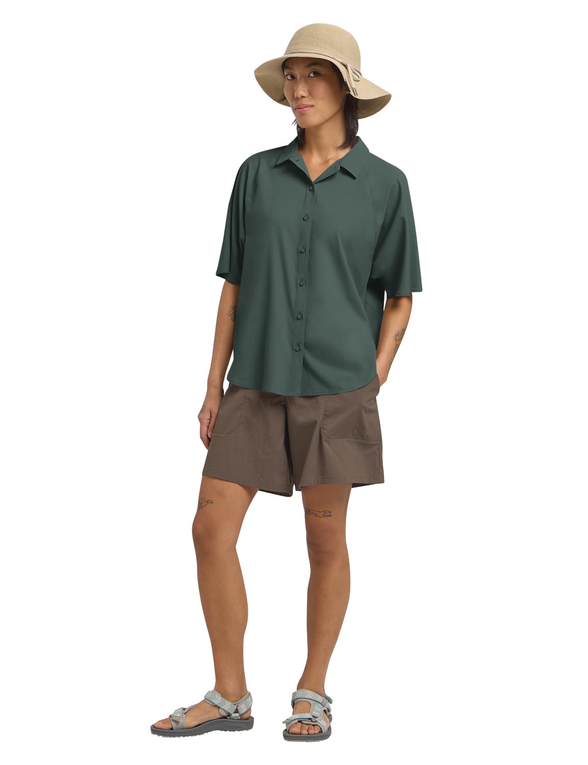 Jack Wolfskin Damen Sierra Quest Ss Shirt W Bluse