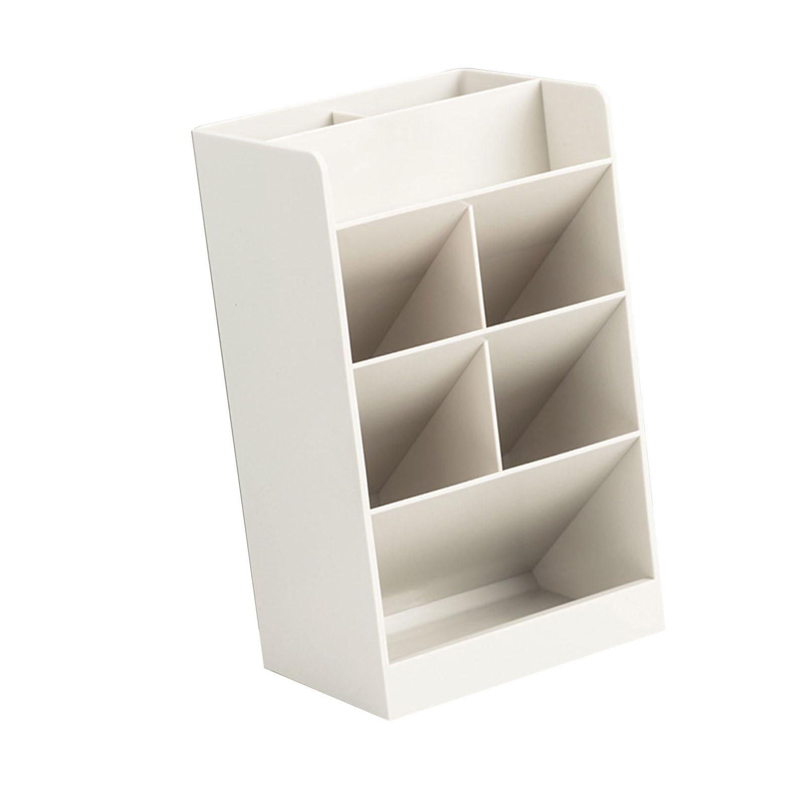 HDOYTXXM Desk Pen Pencil Brush Holder Home Desk Organizers Container Desktop Ornament Pencil Storage Shelf Makeup Brush