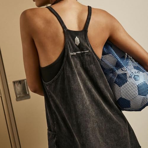 FREE PEOPLE Hot Shot Mini Dress - Black2