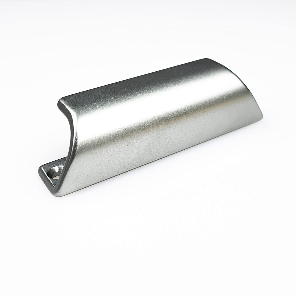 FELGNER Balkontürgriff 6010 Türgriff für Balkon und Terrasse Außen-Montage Ziehgriff Balkongriff zum ziehen wetterbeständig Schrauben - F9 Aluminium Stahl