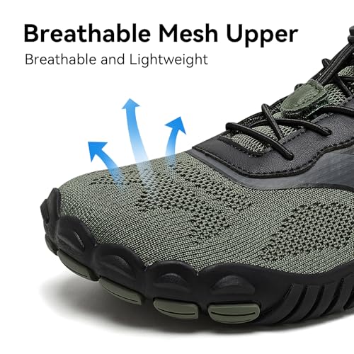 Image of HOBIBEAR Barefoot Shoes for Women Men Wide Toe Box Zero Drop Cross-Training Minimalist Unisex