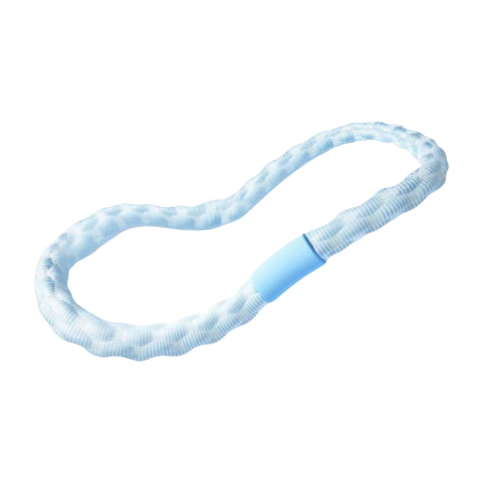 Fitness Hoop Anello Sport Cerchio Allenamento Addominali Portatile con Struttura Morbida Molla Interna Adatto a Principianti Uomini Donne Allenamento