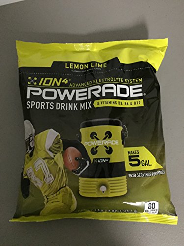 Powerade Lemon Lime Powder Drink Mix, 5 Gallon Bag