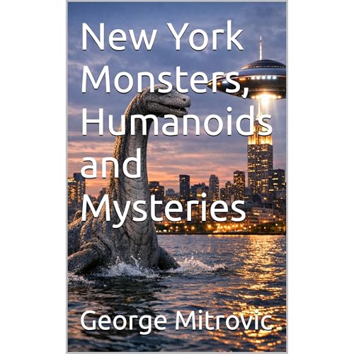 New York Monsters, Humanoids and Mysteries Audiolibro Por George Mitrovic arte de portada