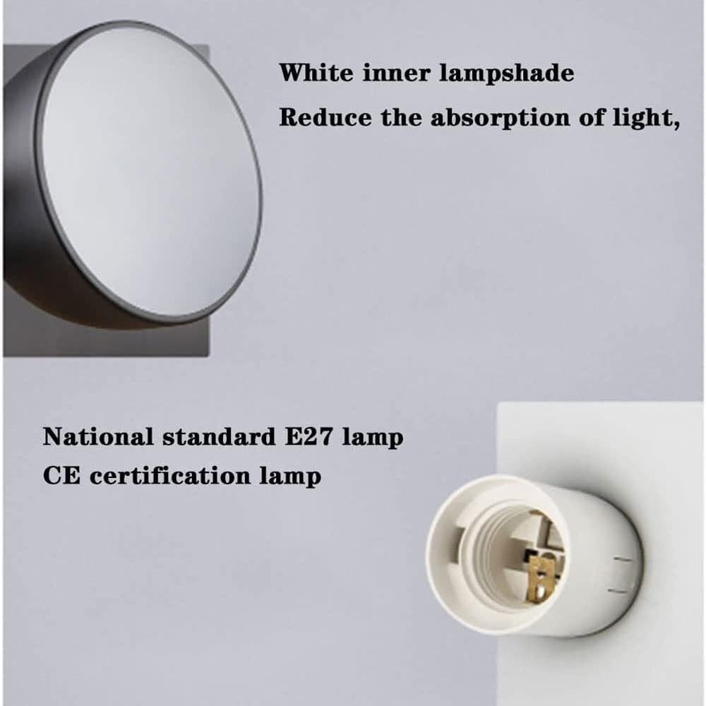 Lampadario Nordico in Metallo Lampada a Forma di Goccia d'Acqua Soffitto Base E27 Testa Singola Comodino NG
