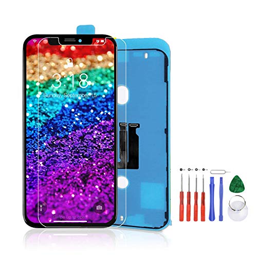 Écran tactile de remplacement iPhone XR bloc vitre et numériseur LCD noir