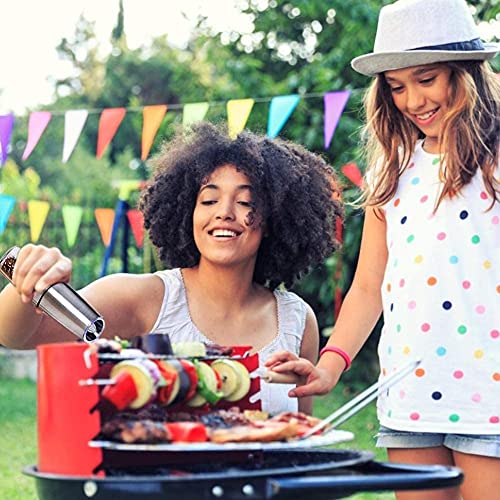 Gravity Electric Salt And Pepper Grinder Set, Automatic Pepper And Salt Mill Grinder,Battery-Operated With Adjustable Coarseness, Premium Stainless Steel With Led Light, One Hand Operated #TOP6