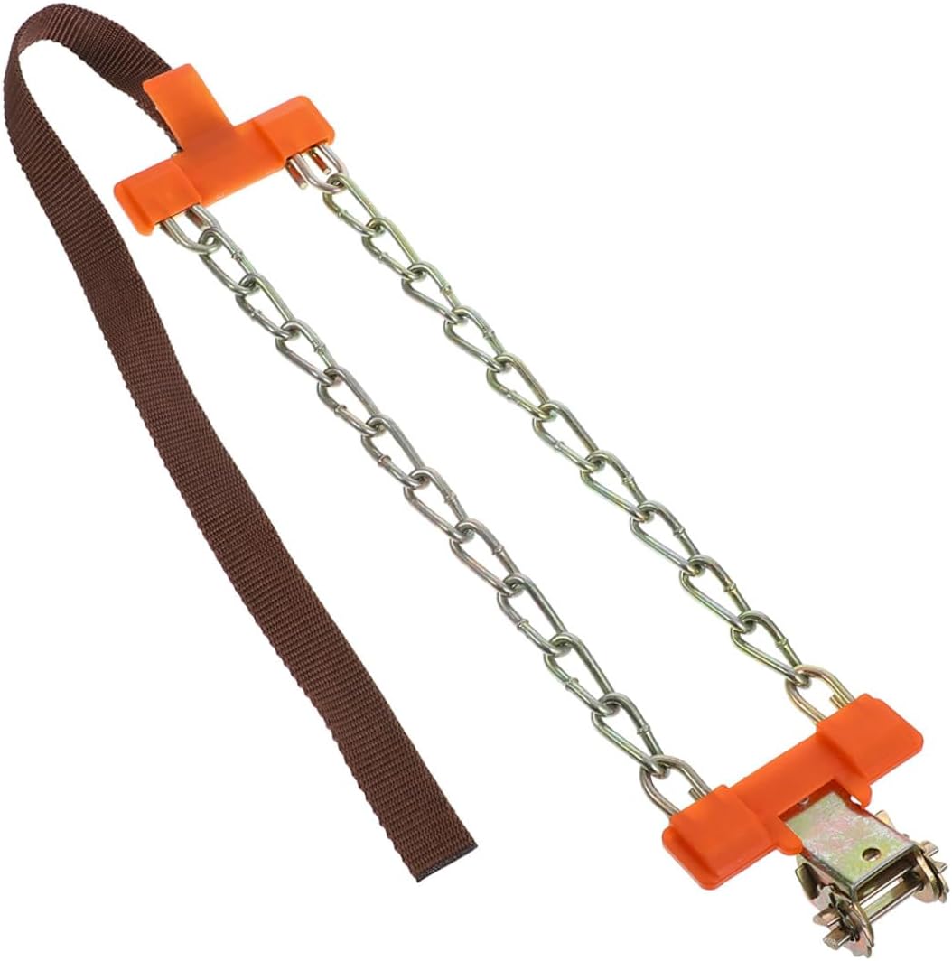 Anti-skid Car Snow Chains for Small Cars and SUVs Iron Reusable Tire Chains with Buckle Easy Installation Emergency for Icy Conditions