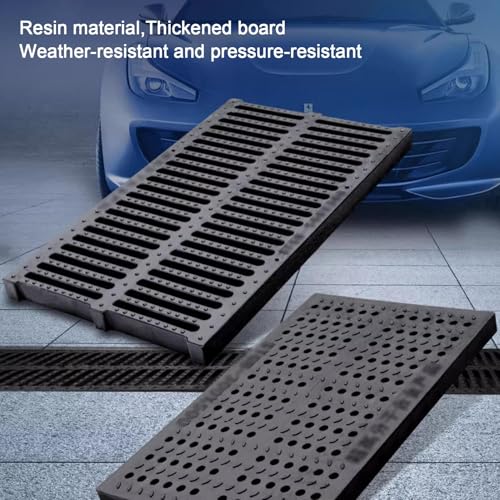 Grille de caniveau anti-stagnation d'eau pour allée et cuisine