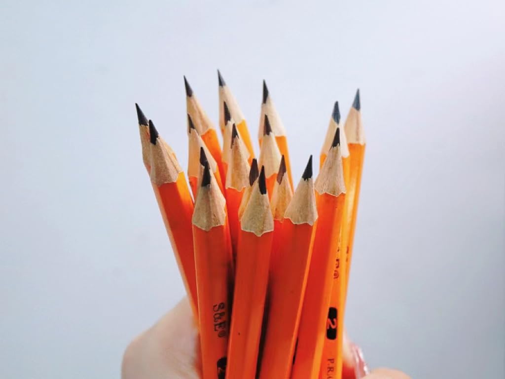 S & E TEACHER'S EDITION Lot de 400 demi-crayons avec gomme, crayon de golf, salle de classe, Pew – # 2 HB pré-aiguisé, rentrée scolaire, lot de 400