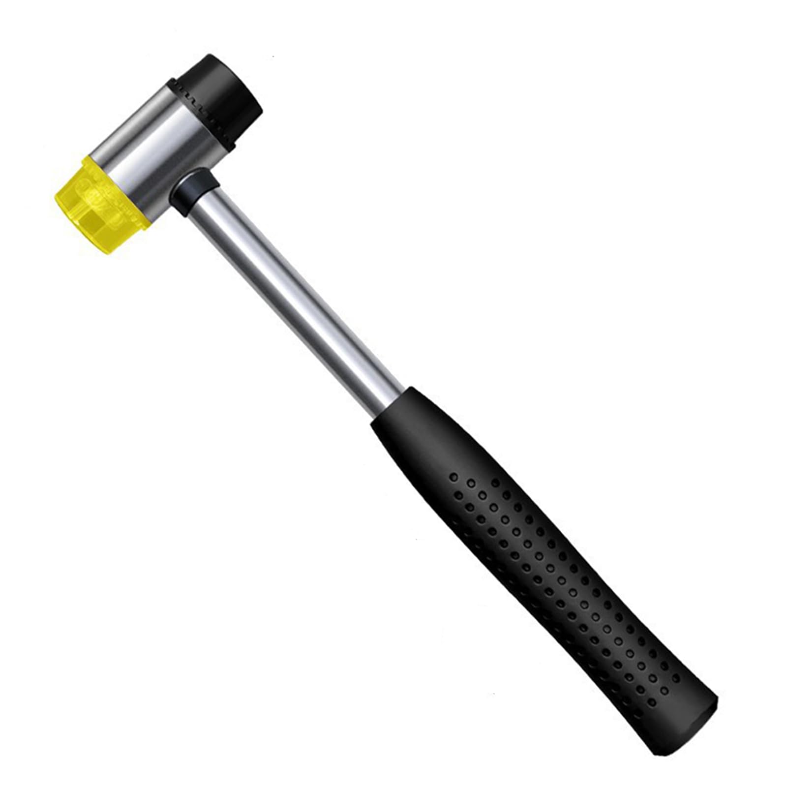 LKCCTK ゴムハンマー プラスチックハンマー 小型 両用 セットハンマー 25mm 滑り止め ゴム＆プラスチック 取り外し可能 DIY 修理・インストール用