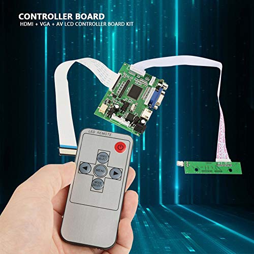 Image of LCD Controller Board, + VGA + AV LCD Controller Board AT070TN92 AT070TN90 AT070TN94 50Pin FPC Connector for LCD Display Screen 800 x 480