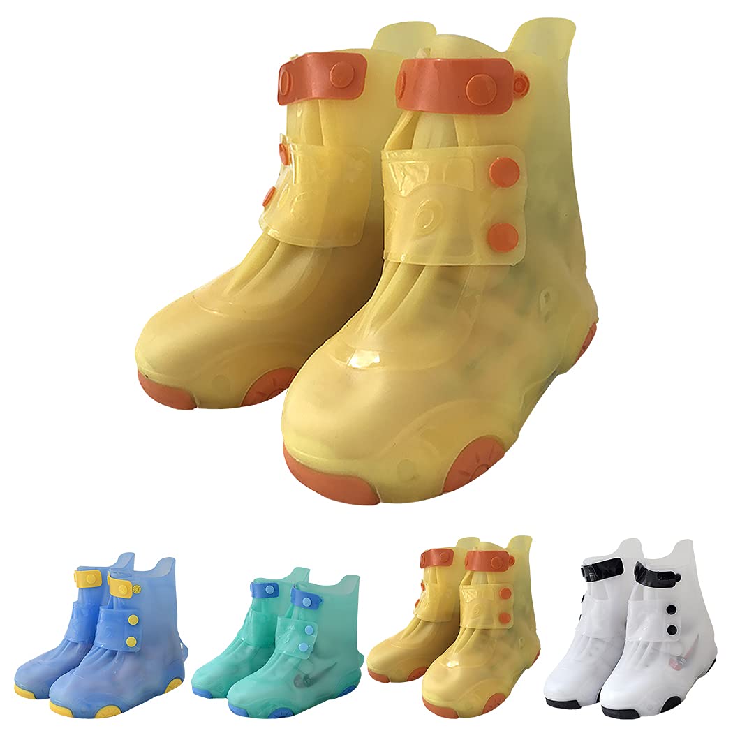 Copriscarpe antiscivolo per bambini, protezione per scarpe da pioggia, uso in giardino