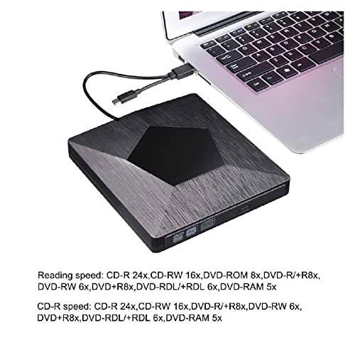 Lecteur DVD externe pour PC sans lecteur : solution USB et Type C universelle - 4