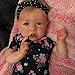 GUOHAPPY 22 Pulgadas Saskia Reborn Baby Doll Lifelike Reborn Toddler Muñeca Silicona Realista Mirando Recién Nacido Vinilo Muñecas Hecho A Mano Niño Juguete para Edad 3+,Silicone Vinyl Body
