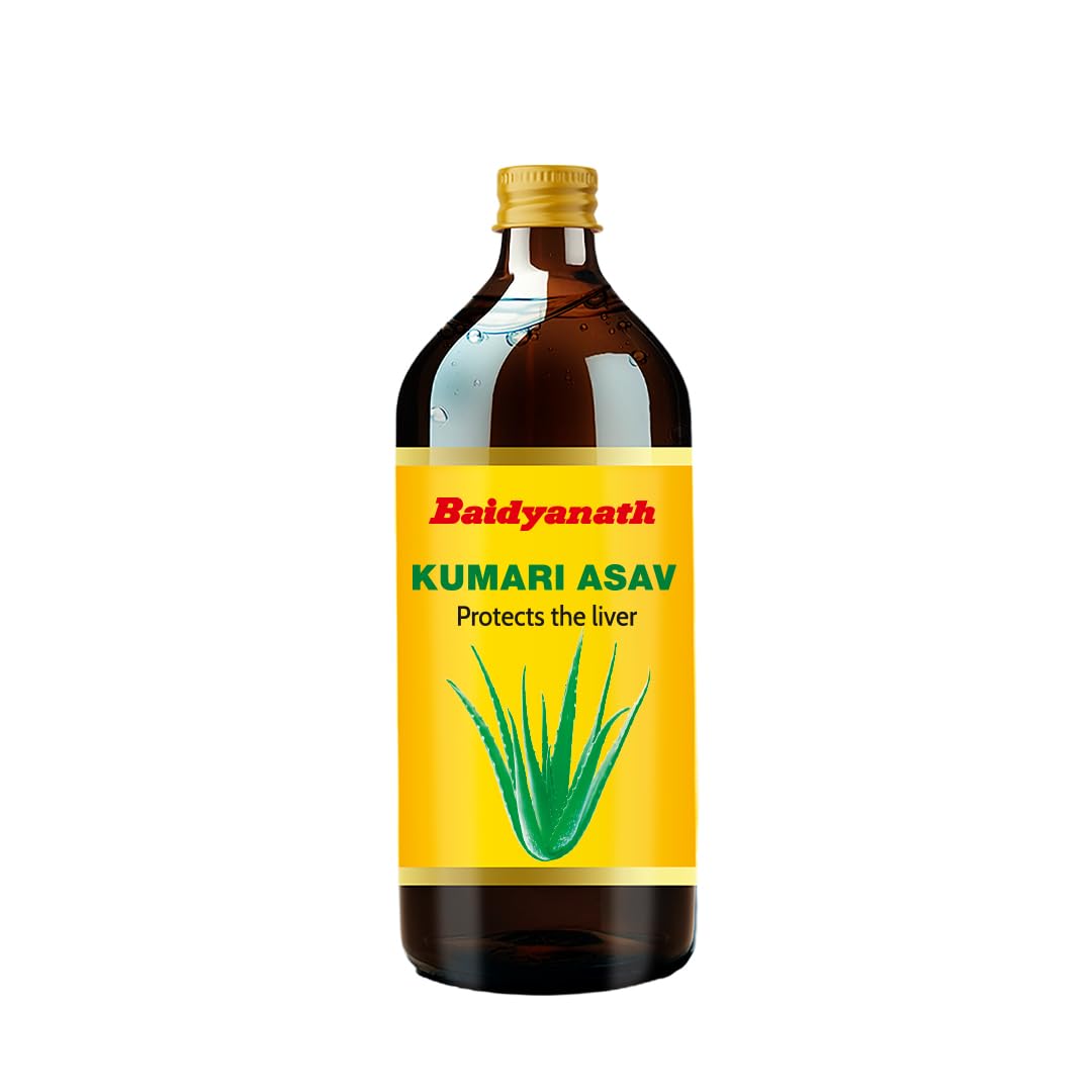 Baidyanath Kumari Asav | Ayurvedic Herbal Tonic for Liver & Digestive Balance | Aloe Vera & 39 Herbal Ingredients |450 ml-image-14