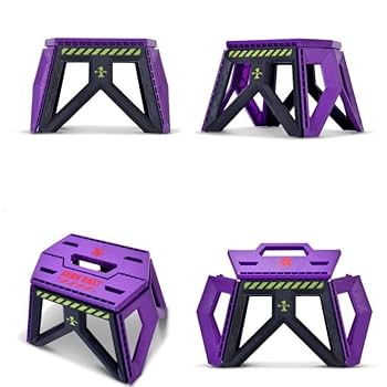 新品未使用✨️ LOGOS エヴァ コラボ　折りたたみチェア ※2脚セット送料込 LOGOS 訳あり品 アウトレット 1点限り エヴァンゲリオン ロゴス