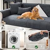 BXAEYIPOR Couch Überzug,Sofa Überzug,Sofa-Schutzhülle mit Rutschfester Unterlage,Neue Universelle rutschfeste Solide Strukturierte Sofa Überzug für Wohnzimmer,Multi-Size Sofa Sitzkissenbezug.