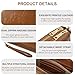 yiijay Womens Wallet RFID Blocking Large Capacity Leather Double Zip Wristlet Wallet Credit Card Phone Holder Ladies Clutch Purse Flora