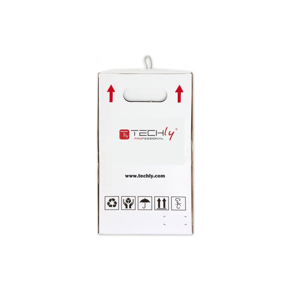 Techly Professional 029167 Matassa F/UTP Cavo Cat.5E CCA 305m Rigido da Esterno Nero Nero