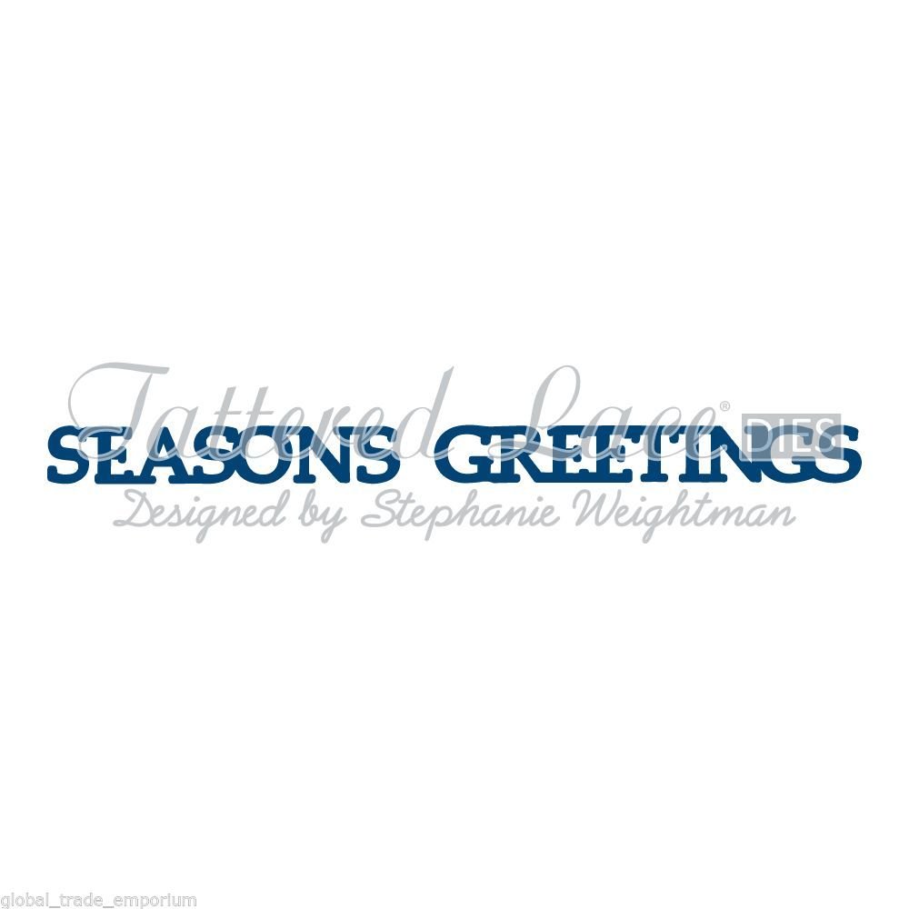Tattered Lace Mini 'Seasons Greetings' Die - DX74