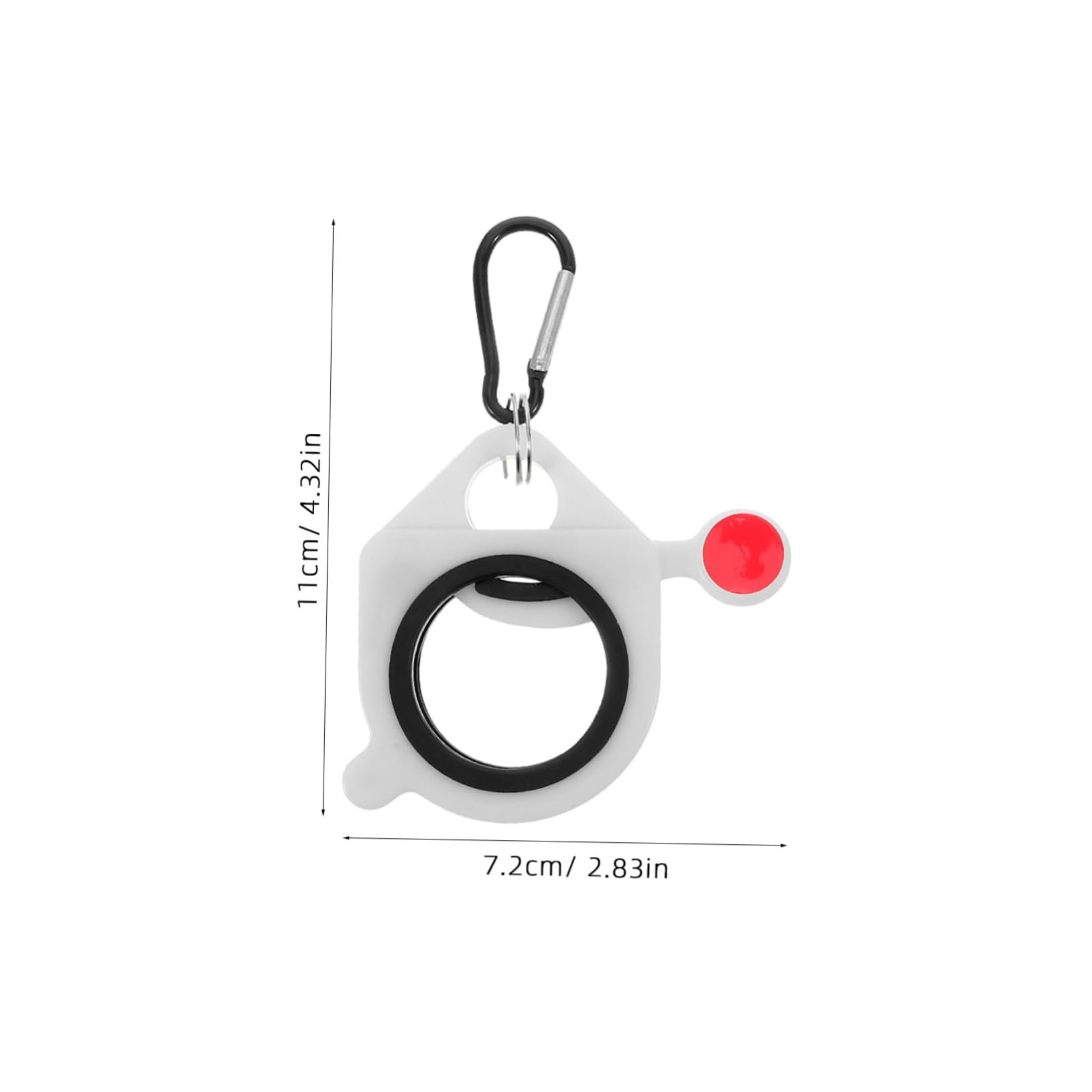 VILLCASE 1 Set Fluorescent Cable Tie Holder Portable Zip Tie Organizer for Efficient Tool Storage Durable Design for Home Workshop Use Glow the Dark Feature for Easy Visibility