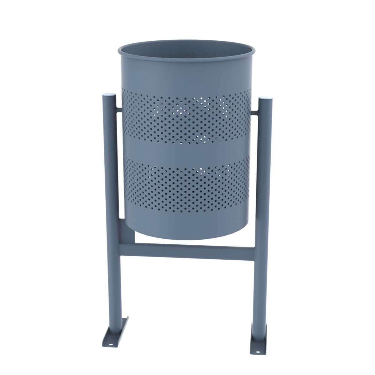 Papelera de Acero Abatible - 60 litros de capacidad
