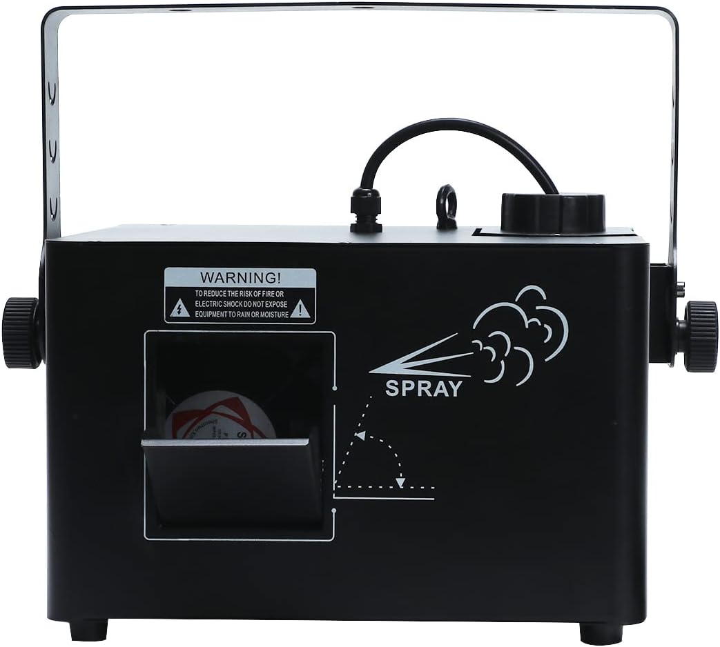 Eapmic Wireless Fog Machine Haze Machine 1500W Low Lying DMX Remote Control Smoke Machine Hazer Portable DJ Stage Fog Machine 10000 cu.ft/Min for Party Wedding Stage Effect Halloween Concert