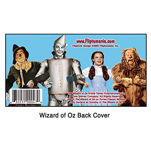 Image of Classic Movies Flipbook 3-Pack, Animation Flip Books for Film Lovers | Wizard of Oz, King Kong & North by Northwest on Flip Book Paper, Educational Cinema History Flipbook Set for Collectors