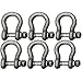 Stevens Lake Parts 6pk CSPA0625 Shackle Clevis 3/4