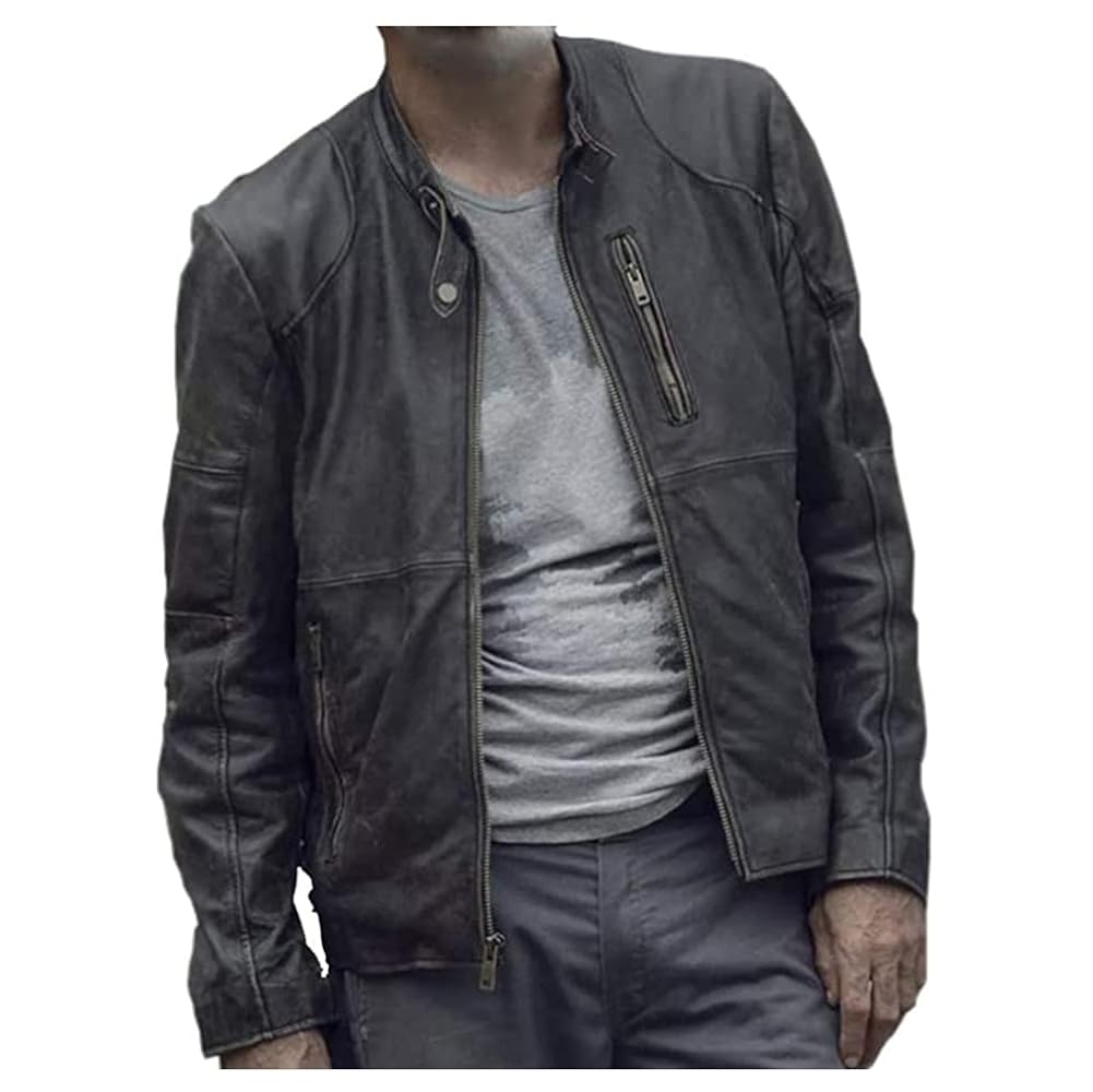Amazon.com: MAXDUD Men's Negan Season 9 Jacket - Dead