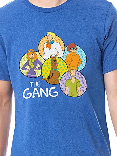 INTIMO Scooby-Doo Mens' The Gang Ride Mystery Machine Pajama Set Shirt Pants3