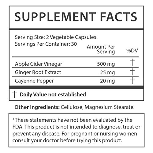 image for Squeeze Dried Apple Cider Vinegar Pills - ACV Capsules Extra Strength 