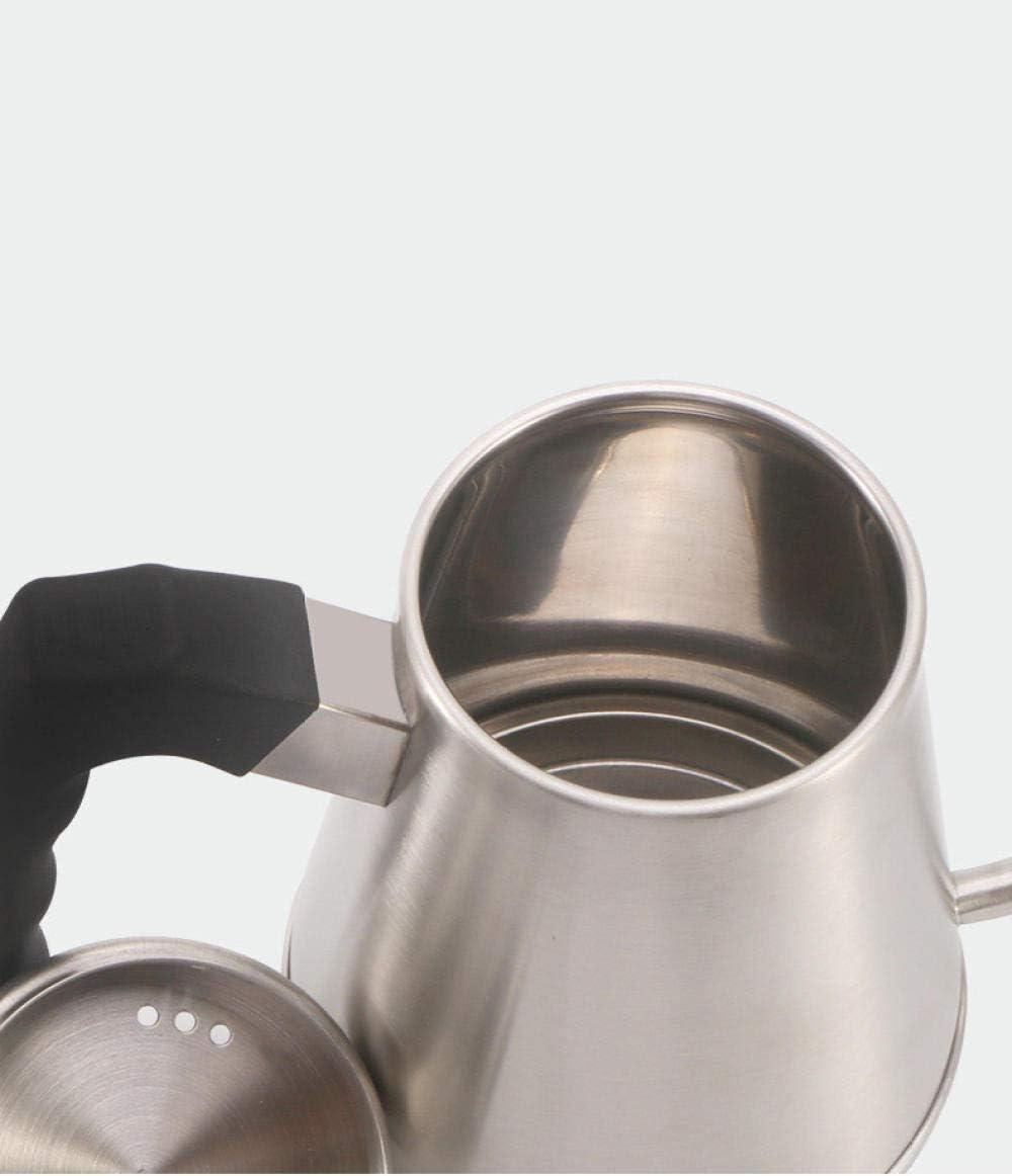 Coffee Maker Press Coffee Maker With Hand-Made Coffee Pot Stainless Steel Heatable Long-Mouth Pot-1.2L