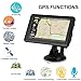 NETVIP GPS Navigation System for Vhicles 5 inch HD Touch Screen, GPS Navigator Voice Traffic Warning Speed Limit Reminder, GPS Navigation System with 8GB Large Storage, Lifetime Maps Update for Free