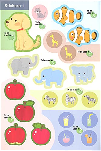 Kumon Counting with Stickers 1-10