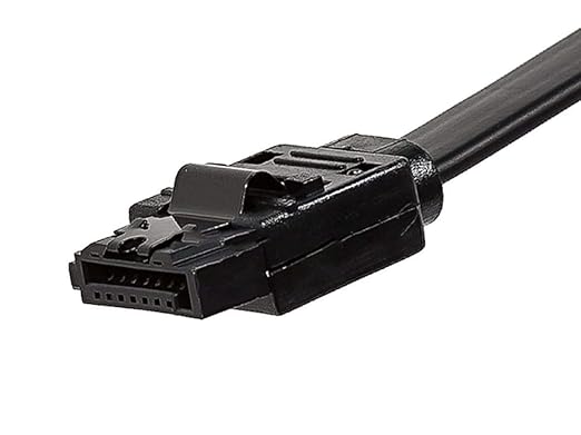 Cable SATA 6 Gbps Monoprice 1.5 pies Negro 10 Paquete miniatura 3
