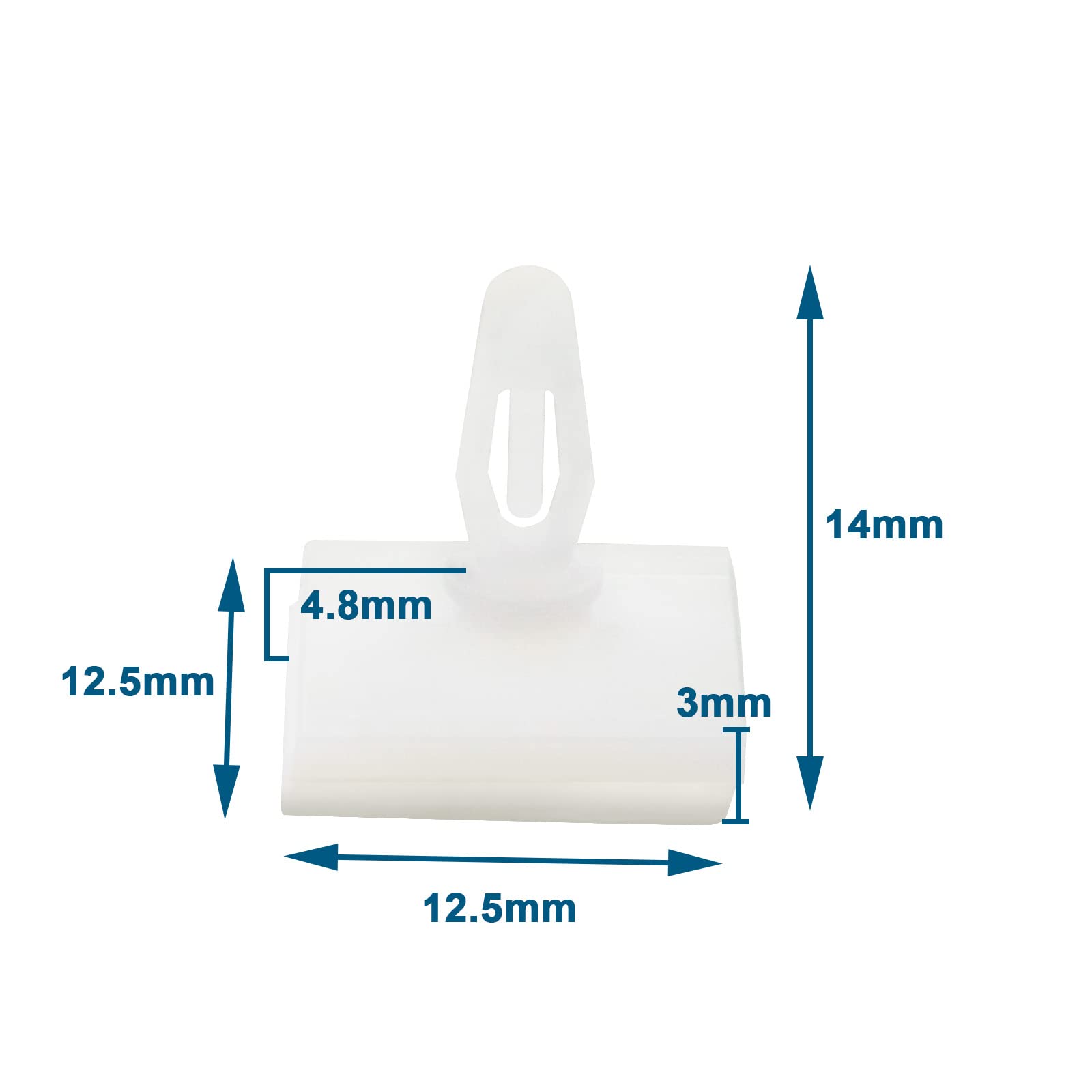 12 Distanziatori PCB Adesivi Da 6,3mm - Supporti In Plastica Per Schede Elettroniche E Circuiti - Foto 7