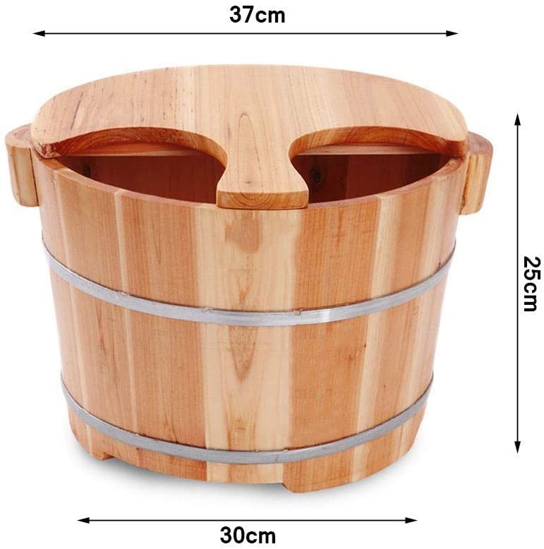 Katzowen Barril para Spa de Pies de Roble miniatura 7