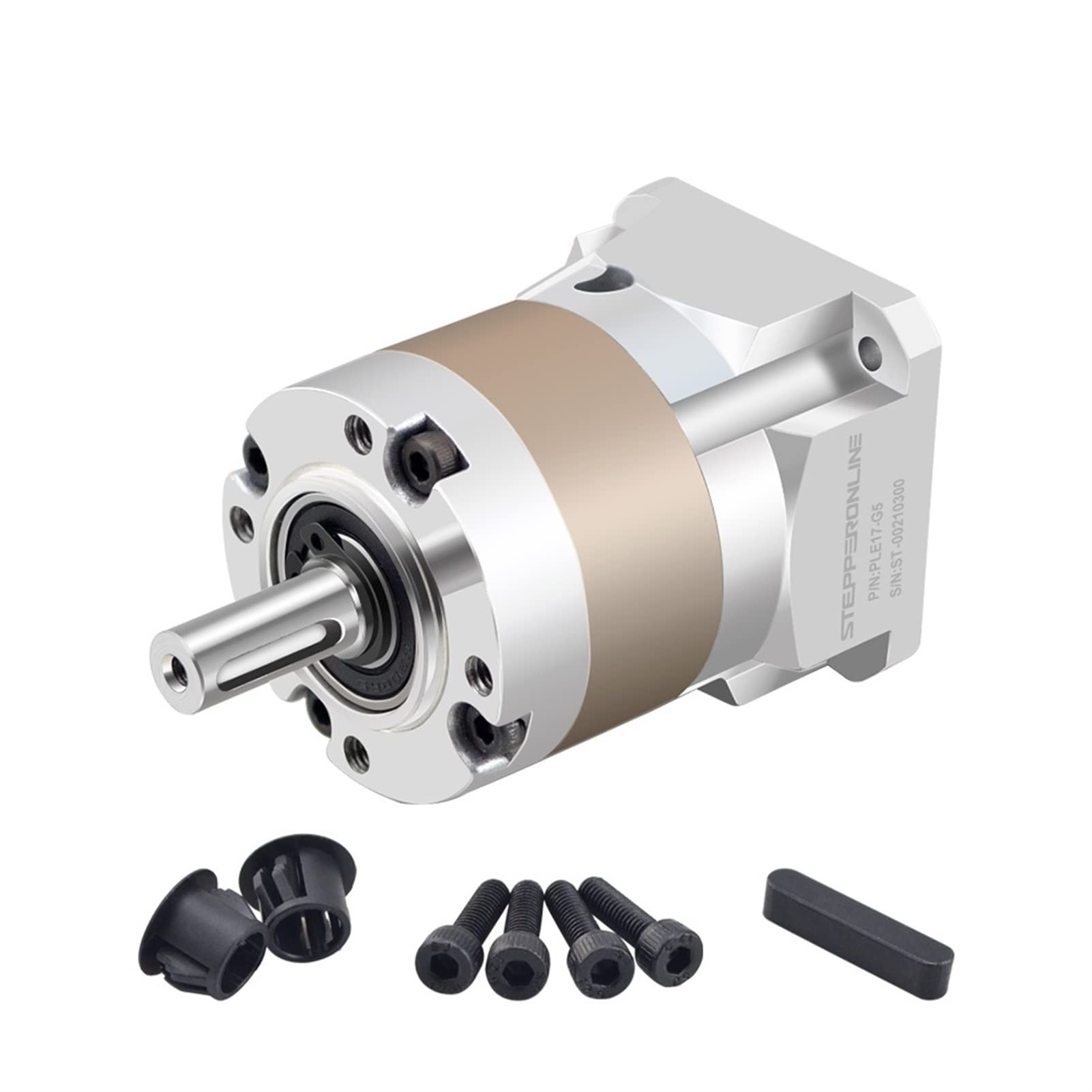 Motor paso a paso, NEMA 23 Caja de engranajes planetarios Reductor de velocidad de motor for 8 mm NEMA NEMA23 57 Relación del motor 5: 1/10: 1/20: 1/50: 1 Caja de engranajes(Ratio 20 to 1)