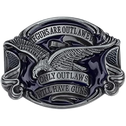 Longcreek American Flag Eagle Belt Buckle Cover