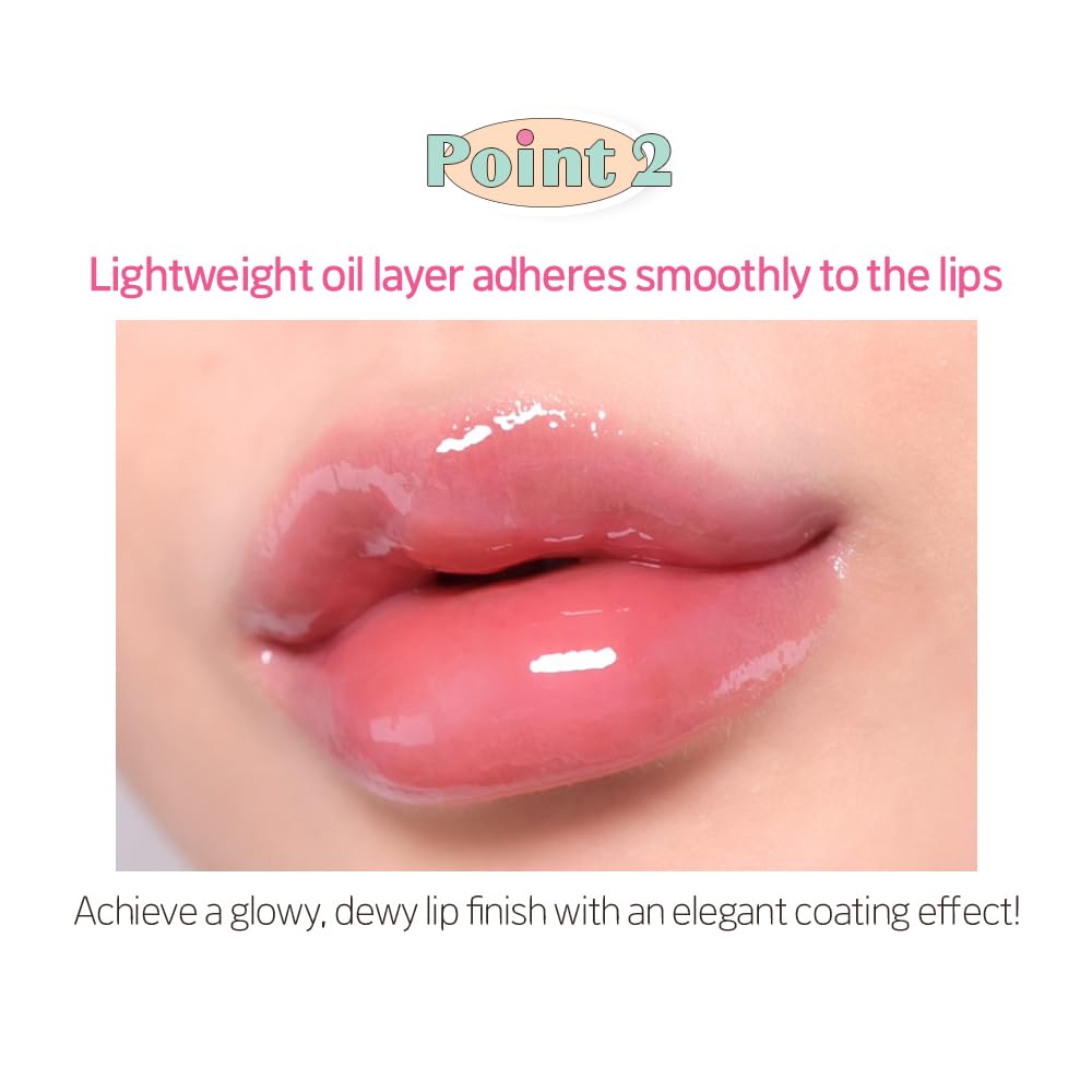 Amazon.com : ETUDE Over Glowy Lip Gloss #6 Taro Berry | Non-Sticky