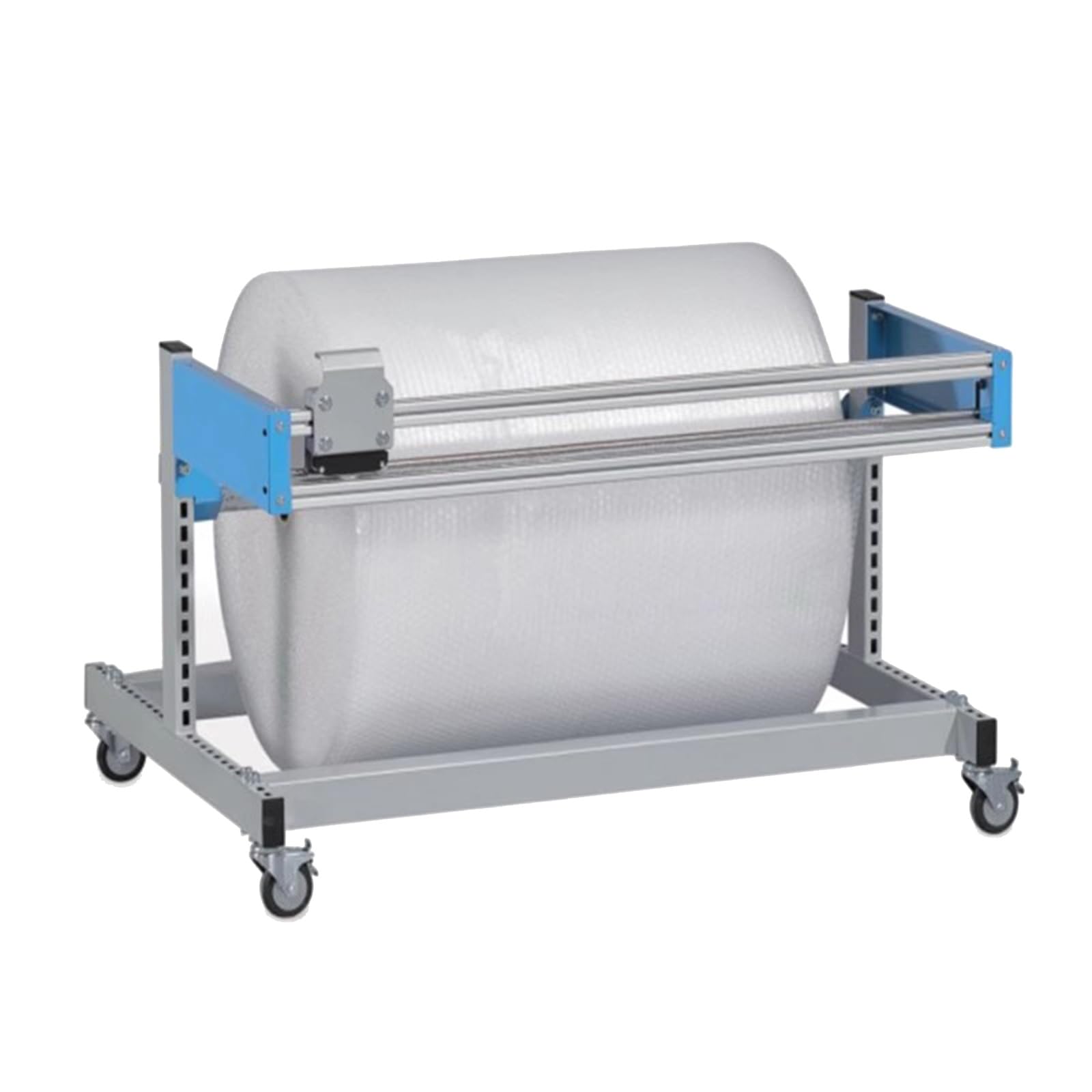 Erogatori imballaggi Dispenser per Impacchi con Taglierina, Rotolamento Supporto per Carta da Regalo per Rotoli Larghi Fino a 100/130/160 cm, per Impieghi Gravosi Distributore di Rotoli di Pluriball(1