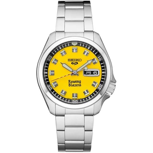 SEIKO Men's 5 Sports SRPJ69, Yellow