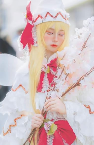 Amazon.co.jp: [66cos] オリジナル リリーホワイト コスプレ衣装 撮影 