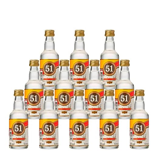 Miniatura Cachaça Aguardente 51 50ml 12 Unidades