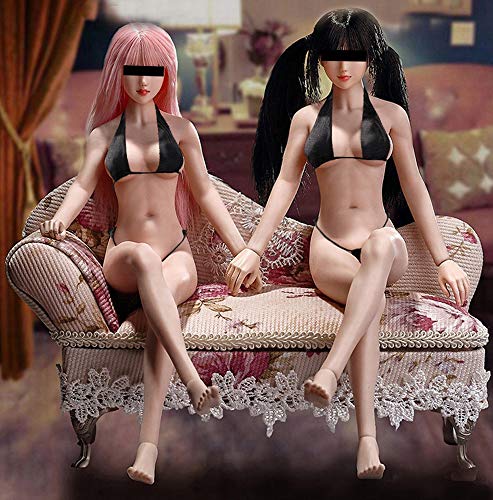 HiPlay TBLeague 1/6 Scale 12 inch Female Super Flexible Seamless Figure Body, Asian Girl Type, Medium Bust Minature Collectible Action Figures (S26A (Pale, 270mm))