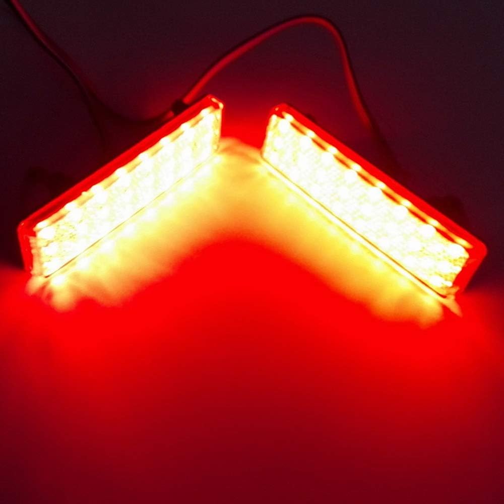 Car LED Brake Light for Opel Vivaro 2015+, LED Rear Bumper Brake Lights + Night Driving Lights DRL, Safety Warning Light